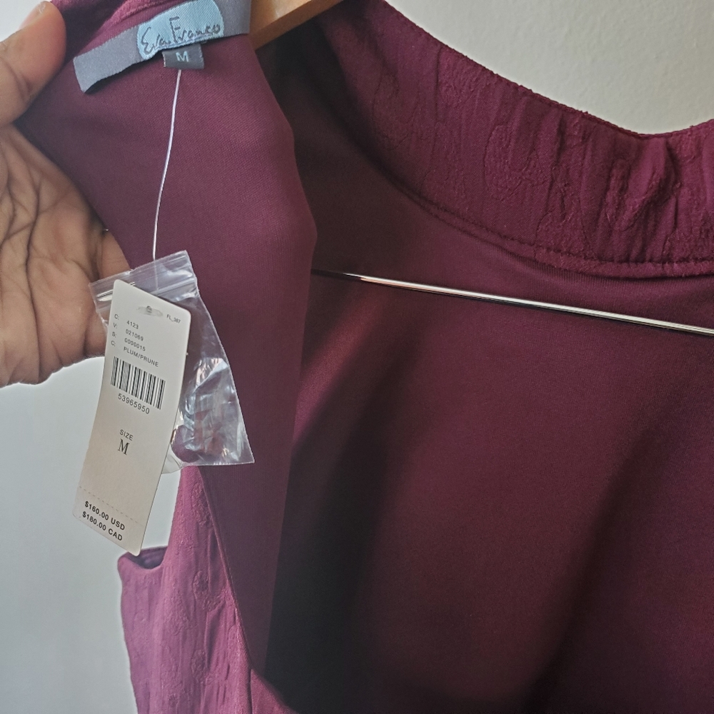 Anthropologie Charley Mock Neck Jumpsuit NWT Sz M - Picture 8 of 8